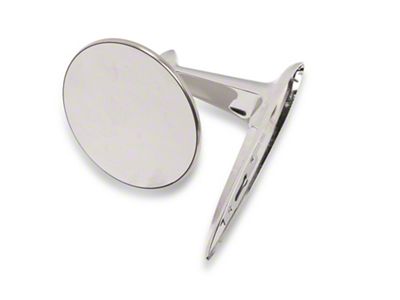 Wide Angle Door Mirror; Chrome (55-57 150, 210, Bel Air, Nomad)