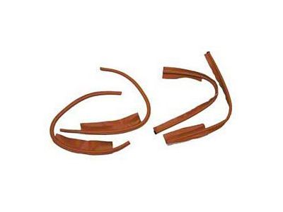 Chevy Windlace Set, Vinyl, 2-Door Hardtop/Convertible, 1957