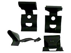 Rear Window Clips; Set of 15 (55-57 150, 210, Bel Air, Nomad)