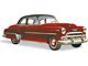 Chevy Windshield, Business Coupe, Sport Coupe And Styleline 2 & 4-Door, Sedan, Right, 1949-1952