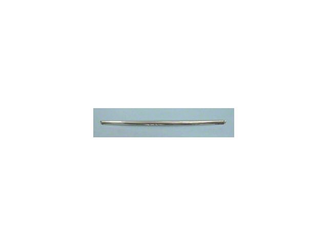 Chevy Windshield Header Molding, Stainless Steel, Convertible, 1955-1957 (Bel Air Convertible)