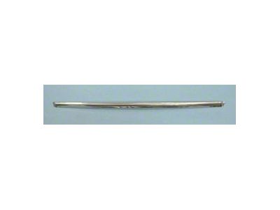 Chevy Windshield Header Molding, Stainless Steel, Convertible, 1955-1957 (Bel Air Convertible)