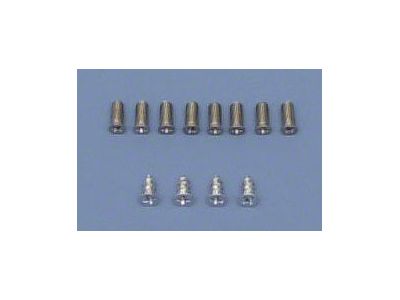 Windshield Pillar Screw Set (55-57 Chevy Bel Air; 55-57 Chevy 150; 55-57 Chevy 210; 55-57 Chevy Nomad)