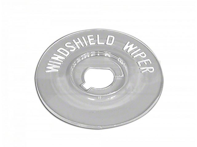 Chevy Windshield Wiper Bezel Insert, Plastic, 150 And 210, 1955-1956