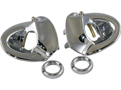 Windshield Wiper Escutcheons,Bel Air & 210,55-56