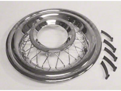 Chevy Wire Wheel Cover, Accessory, 1956