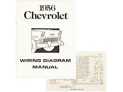 Chevy Wiring Harness Diagram Manual, 1956
