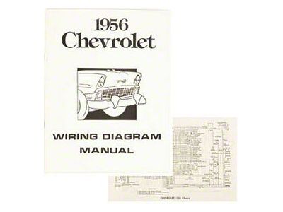 Chevy Wiring Harness Diagram Manual, 1956