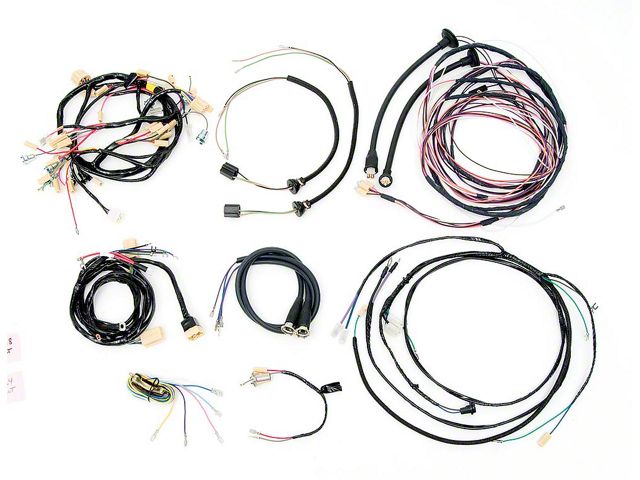 Chevy Wiring Harness Kit, Automatic Transmission, With Generator, Small Block, 2-Door Sedan, 1956