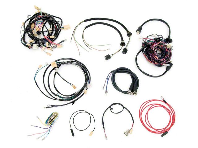 Chevy Wiring Harness Kit, Automatic Transmission, With Generator, Small Block, Convertible, 1955 (Bel Air Convertible)