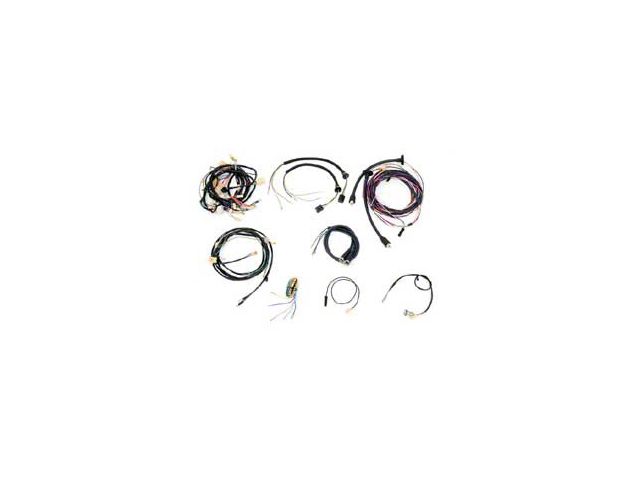 Chevy Wiring Harness Kit, Automatic Transmission, With Generator, Small Block, Nomad, 1955 (Nomad, All Models)