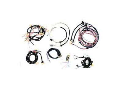 Chevy Wiring Harness Kit, Manual Transmission, With Generator, Small Block, 2-Door Sedan, 1956
