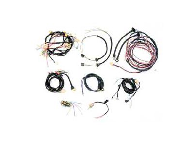 Chevy Wiring Harness Kit, Manual Transmission, With Generator, Small Block, Nomad, 1956 (Nomad, All Models)