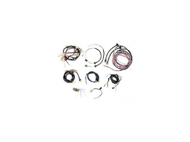 Chevy Wiring Harness Kit, Manual Transmission, With Generator, Small Block, Nomad, 1956 (Nomad, All Models)