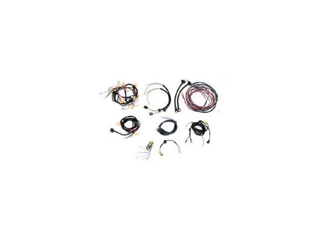 Chevy Wiring Harness Kit, Manual Transmission, With Generator, V8, 2-Door Hardtop, 1956