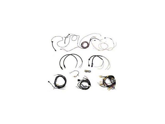 Chevy Wiring Harness Kit, Small Block, Automatic Transmission, With Generator, Convertible, 1956 (Bel Air Convertible)