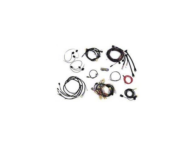 Chevy Wiring Harness Kit, V8, Automatic Transmission, Convertible, 1957 (Bel Air Convertible)
