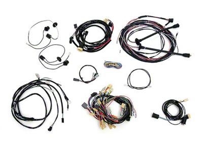 Chevy Wiring Harness Kit, V8, Automatic Transmission, With Alternator, 210 2-Door Wagon, 1957