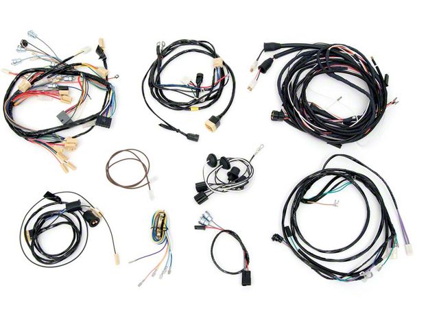 Chevy Wiring Harness Kit, V8, Automatic Transmission, With Generator, Nomad, 1957 (Nomad, All Models)