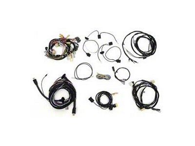 Chevy Wiring Harness Kit, V8, Manual Transmission, 2-Door Sedan, 1957
