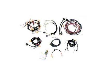 Chevy Wiring Harness Kit, V8, Manual Transmission, With Generator, Bel Air 4-Door Wagon, 1956