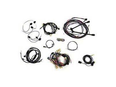 Chevy Wiring Harness Kit, V8, Manual Transmission, With Generator, Bel Air 4-Door Wagon, 1957
