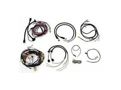 Chevy Wiring Harness Kit, V8, Manual Transmission, With Generator, 150 2-Door Wagon, 1955