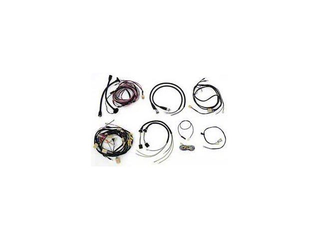 Chevy Wiring Harness Kit, V8, Manual Transmission, With Generator, 210 4-Door Wagon, 1955