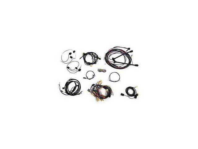 Chevy Wiring Harness Kit, V8, Manual Transmission, With Generator, 210 4-Door Wagon, 1957