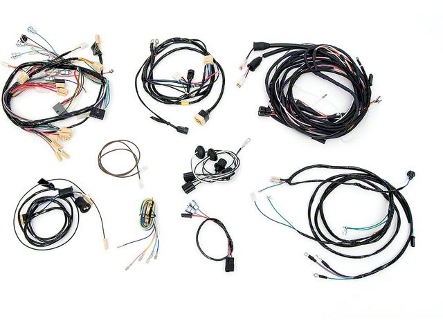 Chevy Wiring Harness Kit, V8, Manual Transmission, With Generator, Nomad, 1957 (Nomad, All Models)