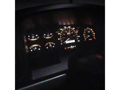 Chinook Auto Supplies XLT SPORT Cluster Faceplate Kit (92-96 Bronco w/ Factory Tach)