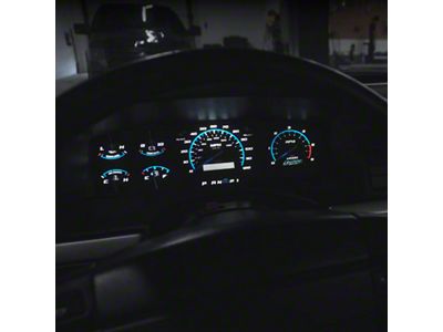 Chinook Auto Supplies 1st Gen Lightning Tribute Cluster Faceplate Kit (93-95 F-150 Lightning)
