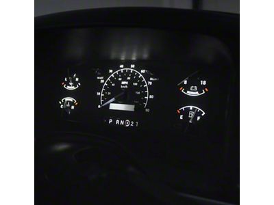 Chinook Auto Supplies XL ORIGINAL Cluster Faceplate Kit (92-93 F-150, F-250 w/o Factory Tach, Excluding Diesel)