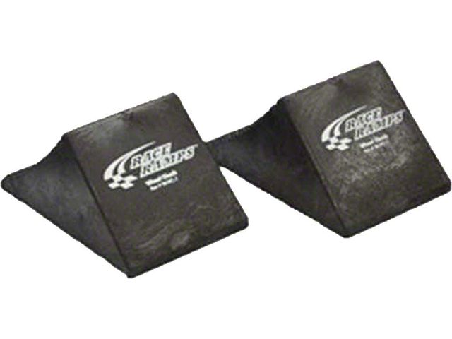 Chock, Pair Solid Rubber
