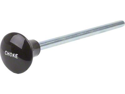 Choke Knob - Black - Ford Early 36 Passenger