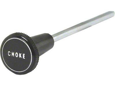 Choke Dash Knob/ Black/ 32-34 Pickup & 33 Pass