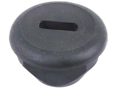 Choke Or Throttle Dash Grommet - Rubber - Black - Replacement - Ford Passenger