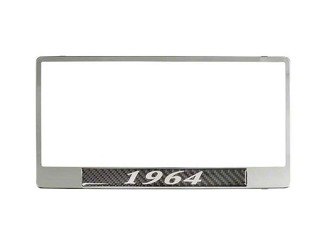Chrome 1964 License Plate Frame