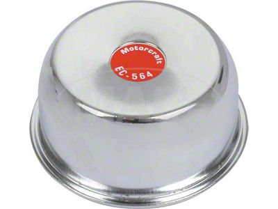 Chrome Oil Filler Cap 250, 289, 302, 1965-1970