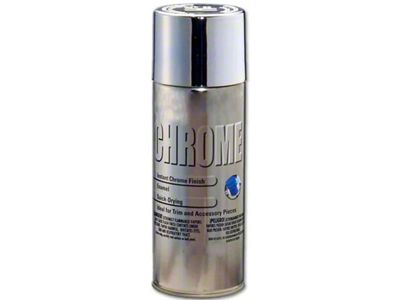 Chrome Paint - 12 Oz. Spray Can - Fast Drying Enamel