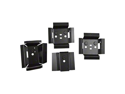 Bench to Bucket Seat Conversion Mounting Bracket Set (78-83 Malibu)
