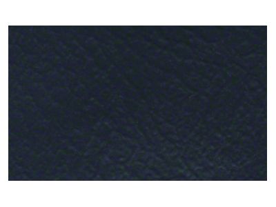 Front Straight Bench 50/50 Split Back with Center Arm Rest and Rear Bench Seat Upholstery Kit; Navy Blue Vinyl (81-82 Malibu)