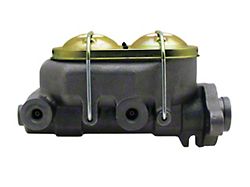 GM Corvette Style Master Cylinder with 1-1/8-Inch Bore; Cast Iron (64-72 Chevelle; 64-67 Malibu)
