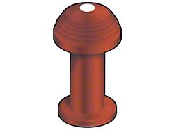 Cigarette Knob/ Maroon/ Deluxe