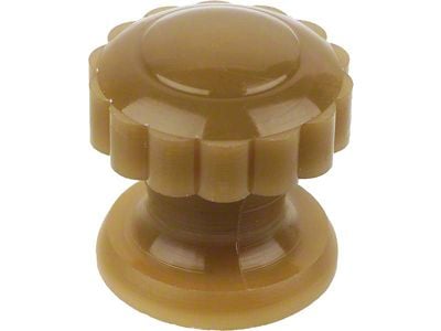 Cigarette Knob - Yellow-Brown - Ford Deluxe