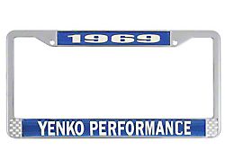 1969 Yenko Performance License Plate Frame (Universal; Some Adaptation May Be Required)