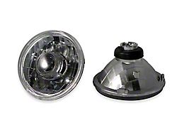 Classic Chevy - 7 Inch Round Projector Headlights, Chrome (55-57 Chevy Bel Air; 55-57 Chevy 150; 55-57 Chevy 210; 55-57 Chevy Nomad)