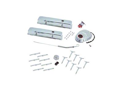 Classic Chevy - Engine Dress Up Kit, Small Block, Short Valve Covers, 1955-1957