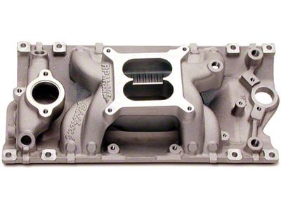 Classic Chevy - Intake Manifold, Edelbrock, Vortec Air Gap, Small Block