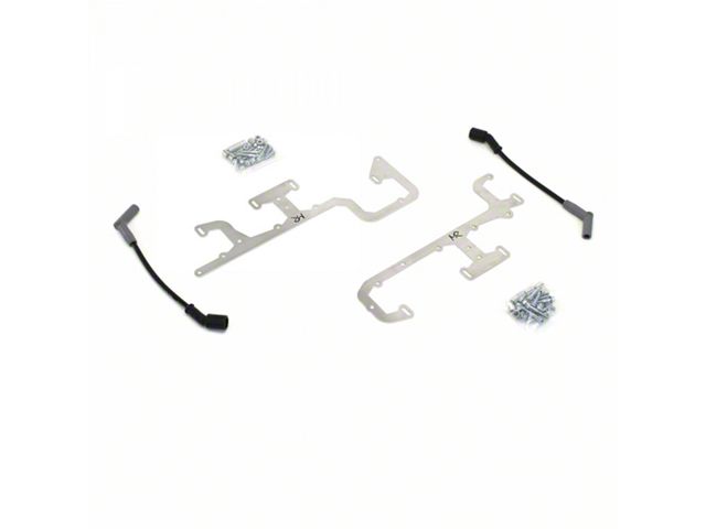 Classic Chevy LS Swap Coil Relocation Kit For Vertical Mounted Coils, 1955-1957